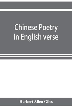 Seller image for Chinese poetry in English verse for sale by Smartbuy