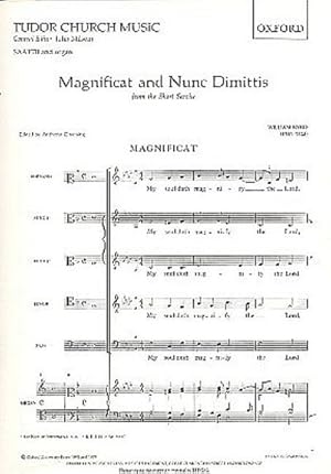 Bild des Verkufers fr Magnificat and Nunc Dimittis (from Short Service) zum Verkauf von Smartbuy