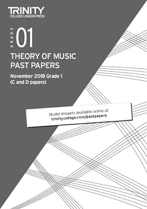 Imagen del vendedor de Trinity College London Theory of Music Past Papers (Nov 2018 a la venta por Smartbuy