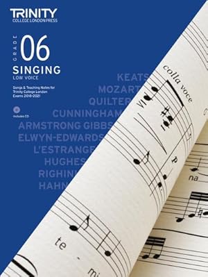 Seller image for Trinity College London Singing Grade 6 Low Voice 2018-2021 for sale by Smartbuy