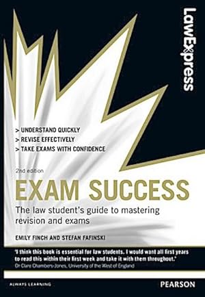 Bild des Verkufers fr Law Express: Exam Success (Revision Guide) zum Verkauf von Smartbuy