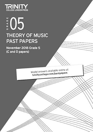 Imagen del vendedor de Trinity College London Theory of Music Past Papers (Nov 2018 a la venta por Smartbuy