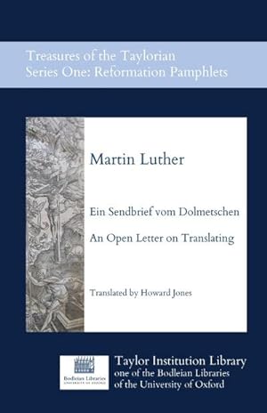 Seller image for Ein Sendbrief vom Dolmetschen - An Open Letter on Translating for sale by Smartbuy