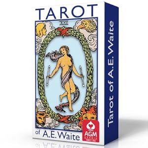 Bild des Verkufers fr Tarot of A.E. Waite (Blue Edition, Pocket, GB), m. 1 Buch, m. 78 Beilage zum Verkauf von Smartbuy