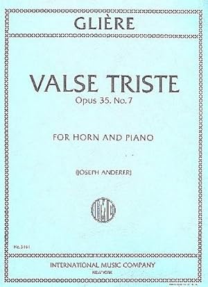 Bild des Verkufers fr Valse triste op.35,7for horn and piano zum Verkauf von Smartbuy