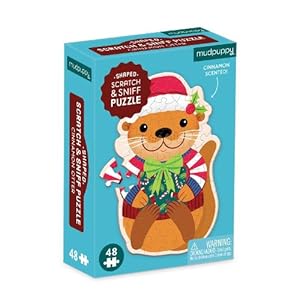 Seller image for Cinnamon Otter 48 Piece Scratch and Sniff Shaped Mini Pzl (Hardcover) for sale by CitiRetail