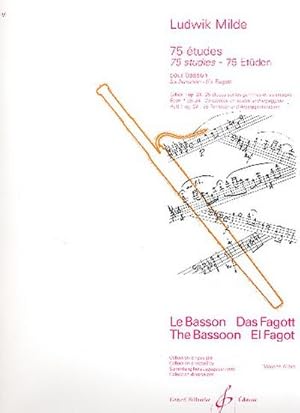 Image du vendeur pour 75 etudes op.24 vol.1 pour basson mis en vente par Smartbuy