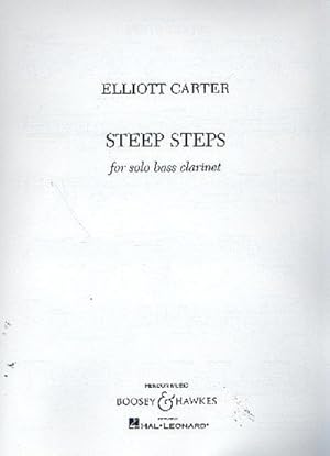 Bild des Verkufers fr Steep Steps : for bass clarinet zum Verkauf von Smartbuy