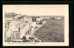 Ansichtskarte Malta, Entrance to the Grand Harbour