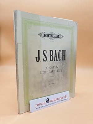 BACH: Sonaten und Partiten für Violine. Hrsg. von Carl Flesch. (Edition Peters Nr. 4308)