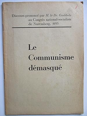 Le communisme démasqué