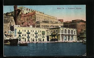 Ansichtskarte Malta, Custom House