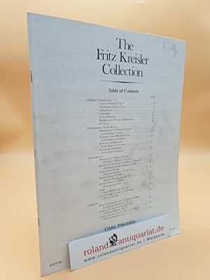 The Fritz Kreisler Collection. Original Compositions, Compositions "in the Style of.", Transcript...