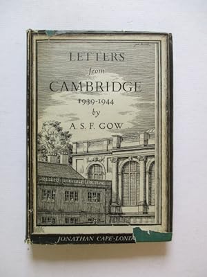 Seller image for Letters from Cambridge 1939-1944 for sale by GREENSLEEVES BOOKS