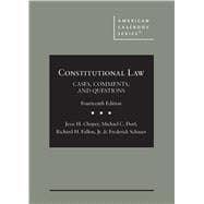 Immagine del venditore per Constitutional Law(American Casebook Series) venduto da eCampus