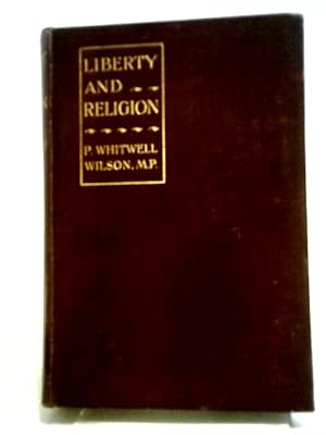 Image du vendeur pour Liberty And Religion mis en vente par World of Rare Books