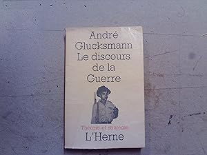 Image du vendeur pour Le discours de la guerre thorie et stratgie, avec envoi mis en vente par Librairie Les Fleurs du mal