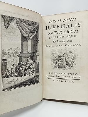 Seller image for Decii Junii Juvenalis Satirarum Libri Quinque [and] Aulus Persius Flaccus. Ex Recognitione Steph. And . Philippe. for sale by ROBIN SUMMERS BOOKS LTD