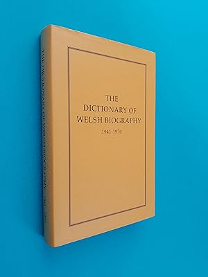 Imagen del vendedor de The Dictionary of Welsh Biography 1941-1970 a la venta por Books & Bobs