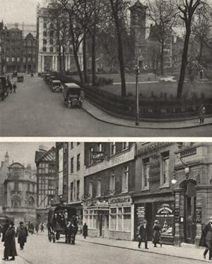 Bild des Verkufers fr Soho square and Restaurant land : Two Further contrasts zum Verkauf von Antiqua Print Gallery