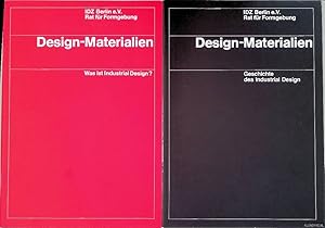 Seller image for Design-Materialien: was ist Industrial Design?; Geschichte des Industrial Design (2 volumes) for sale by Klondyke