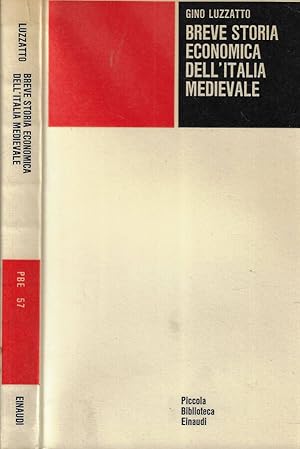 Bild des Verkufers fr Breve storia economica dell'Italia medievale zum Verkauf von Biblioteca di Babele