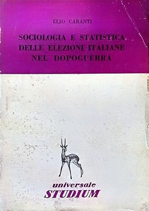 Sociologia e statistica delle elezioni italiane nel dopoguerra.