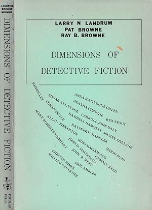 Imagen del vendedor de Dimensions of detective fiction a la venta por Biblioteca di Babele