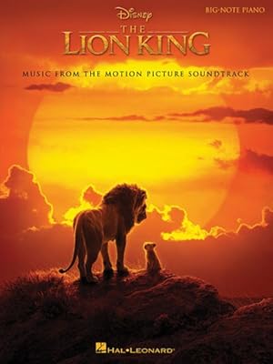 Bild des Verkufers fr Lion King : Big-Note-Piano, Music from the Disney Motion Picture Soundtrack zum Verkauf von GreatBookPrices