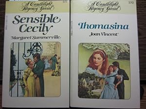 Seller image for SENSIBLE CECILY / THOMASINA (Regency Romance) for sale by The Book Abyss