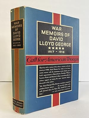 Seller image for WAR MEMOIRS OF DAVID LLOYD GEORGE, 1917-1918 [Volume V] for sale by Second Story Books, ABAA