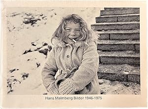 Hans Malmberg Bilder, 1946-1975: [Fotografiska museet, 29 maj-7 september 1975 (Katalog - Fotogra...