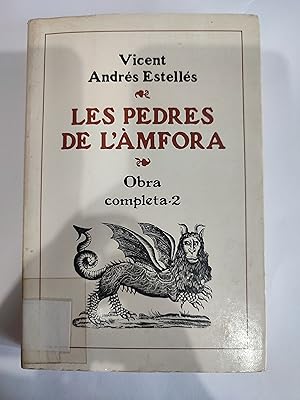 Seller image for Les pedres de l'mfora. Obra completa-2. for sale by TURCLUB LLIBRES I OBRES