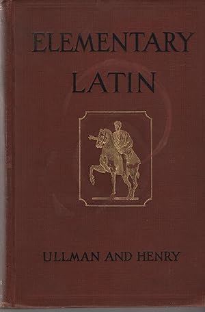 Imagen del vendedor de Elementary Latin with Correlated Studies in English for Junior and Senior High Schools a la venta por Cher Bibler