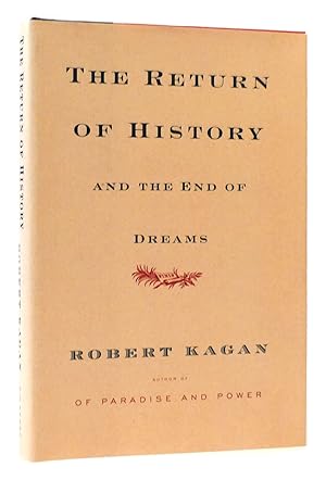 Bild des Verkufers fr THE RETURN OF HISTORY AND THE END OF DREAMS zum Verkauf von Rare Book Cellar