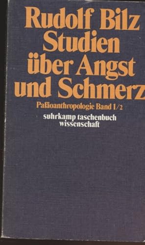 Imagen del vendedor de Studien ber Angst und Schmerz. a la venta por Fundus-Online GbR Borkert Schwarz Zerfa