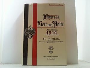 Bild des Verkufers fr Fhrer durch Heer und Flotte. Elfter Jahrgang 1914. zum Verkauf von Antiquariat Uwe Berg