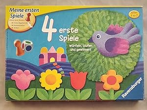 4 erste Spiele - Würfeln, laufen und gewinnen! [Kinderspiel]. Meine ersten Spiele. Würfeln, laufe...