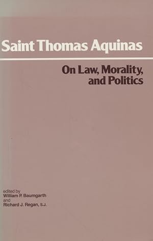 Imagen del vendedor de On Law, Morality and Politics. a la venta por Fundus-Online GbR Borkert Schwarz Zerfa