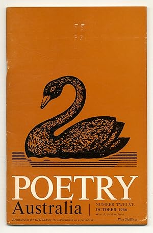 Bild des Verkufers fr Poetry: Australia - Number Twelve, October 1966 zum Verkauf von Between the Covers-Rare Books, Inc. ABAA