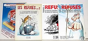 Seller image for Les refuss I - II - III-IV. Les aventures (et nouvelles aventures) du dessin de presse en Suisse romande. for sale by La Bergerie
