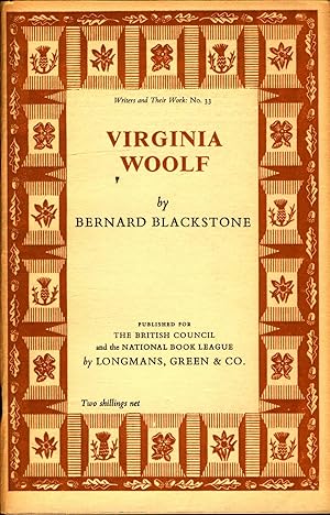 Bild des Verkufers fr Virginia Woolf and 2. title; Wordsworth zum Verkauf von avelibro OHG