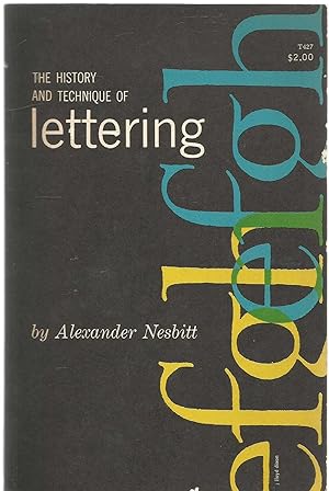 The History and Technique of Lettering