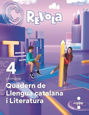 Imagen del vendedor de Quadern Llengua catalana 4t.primria. Revola. Catalunya 2023 a la venta por Imosver