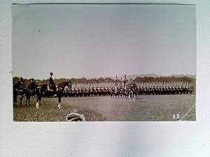 Parade Stettin , v. Hindenburg , Fotograf Max Dreblow in Stettin, AK, ungelaufen, ca. 1905