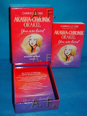 Image du vendeur pour Akasha-Chronik-Orakel : You are loved. 44 Karten mit Buch mis en vente par Antiquarische Fundgrube e.U.