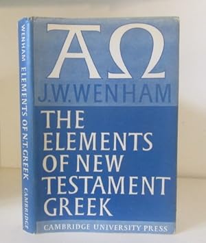 Seller image for The Elements of New Testament Greek for sale by BRIMSTONES