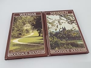 Konvolut 2 Bücher: Weimar; Meissen
