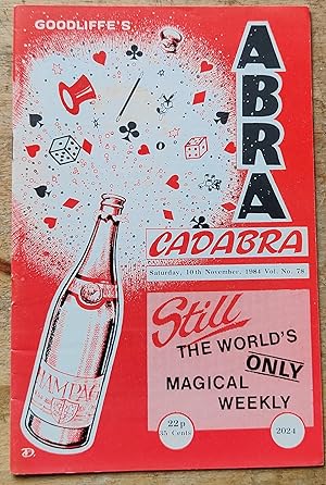 Seller image for Abracadabra 10th November 1984 for sale by Shore Books