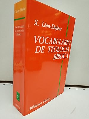 VOCABULARIO DE TEOLOGIA BIBLICA (BIBLIOTECA HERDER)